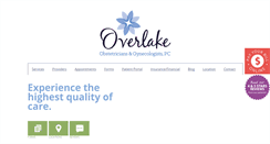 Desktop Screenshot of overlakeobgyn.com